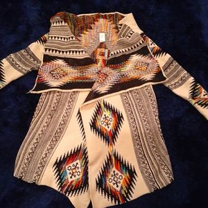 Tribal Pattern Cardigan